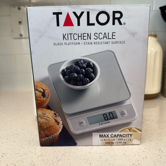 Taylor Kitchen Scale with Glass Platform - Picture 1 of 1